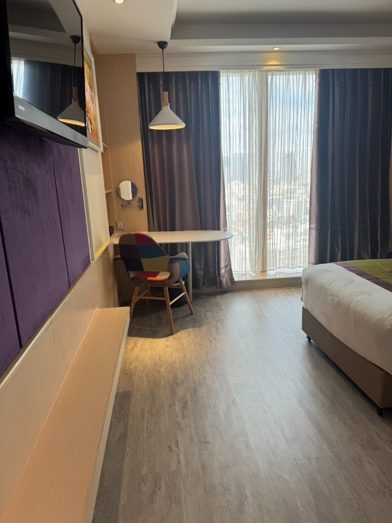 Deluxe room at The Bazaar Hotel Bangkok