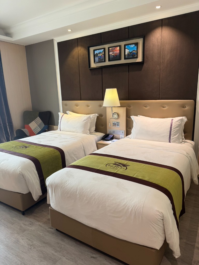 Twin room at The Bazaar Hotel Bangkok
